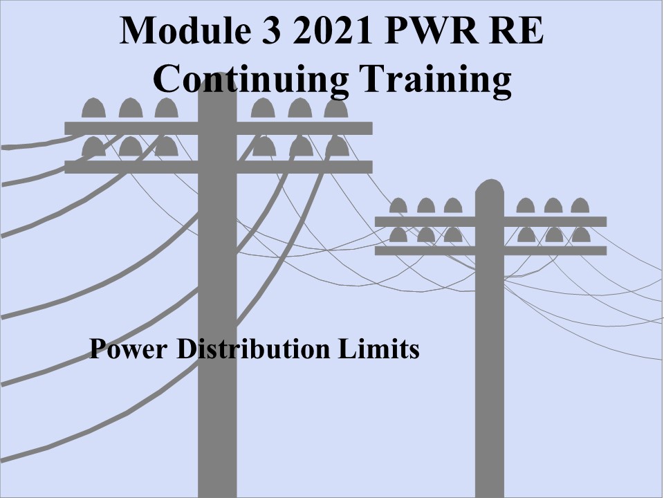 2021 PWR Module 3